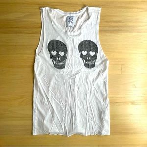 Zoe Karssen skull muscle shirt